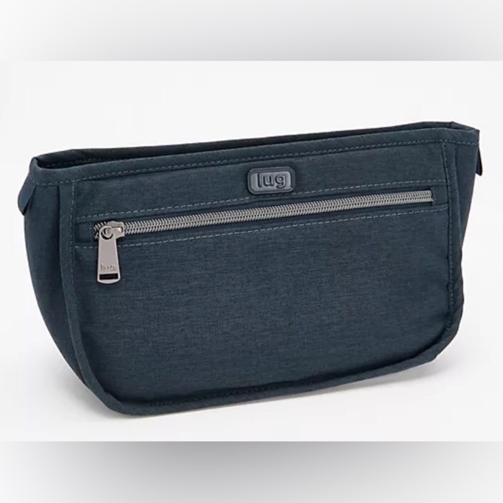 Lug Parasail Cosmetic Bag in Heather Indigo